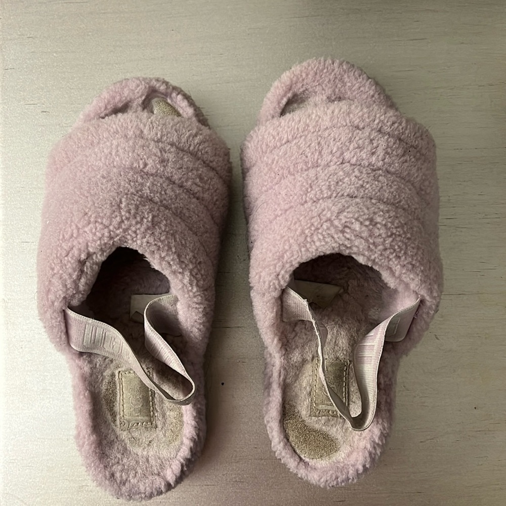 Authentic UGG purple slippers (used)
